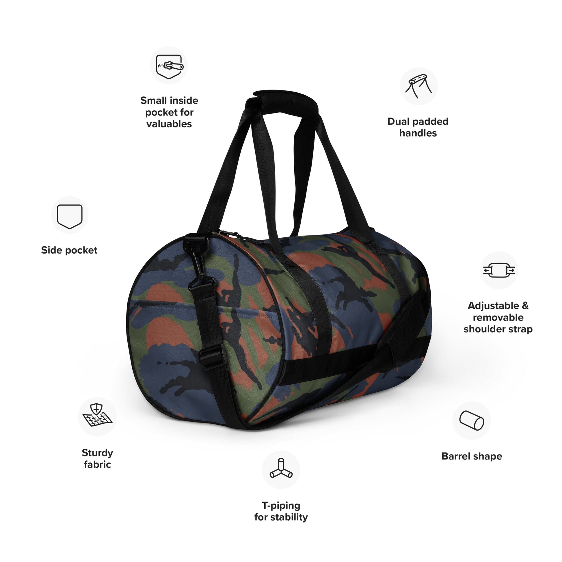 Kenyan DPM Air Force CAMO gym bag - Gym Bags