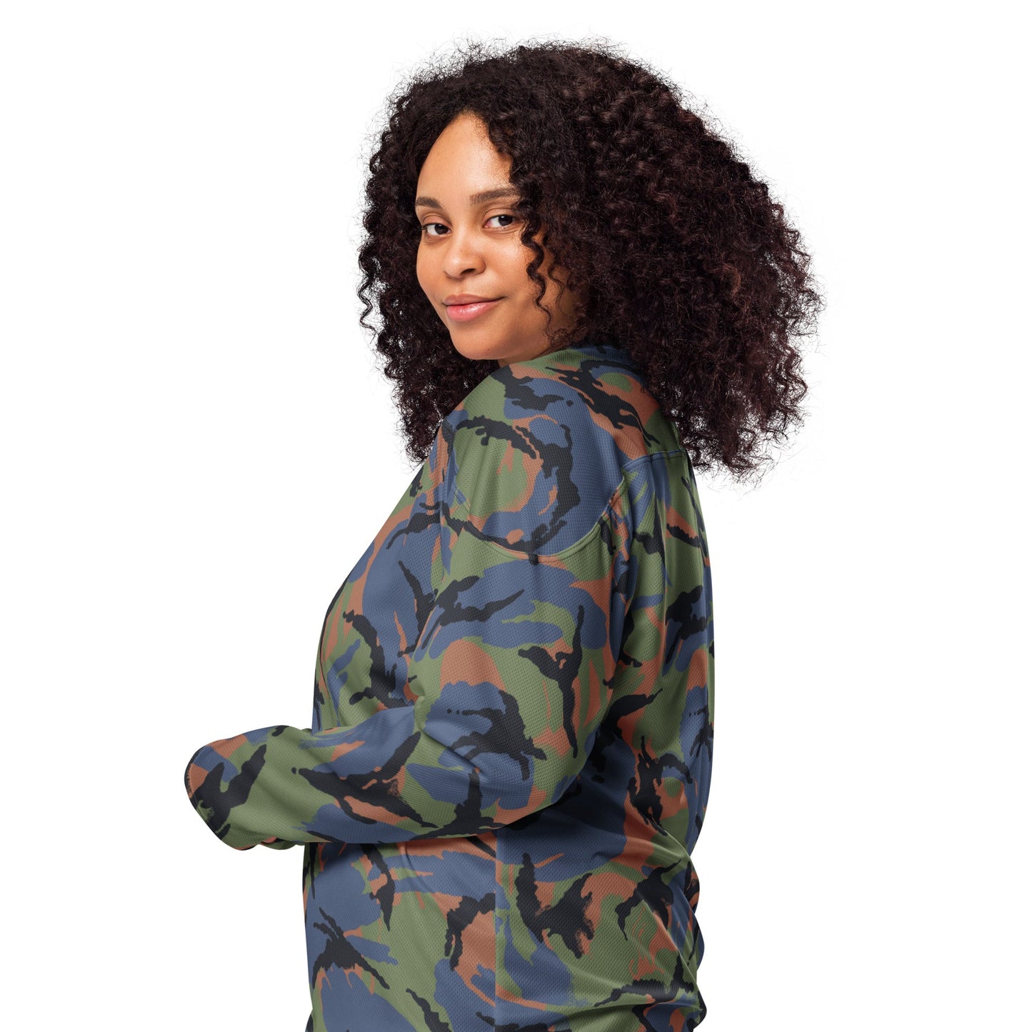 Kenyan DPM Air Force CAMO hockey fan jersey - Hockey Jerseys