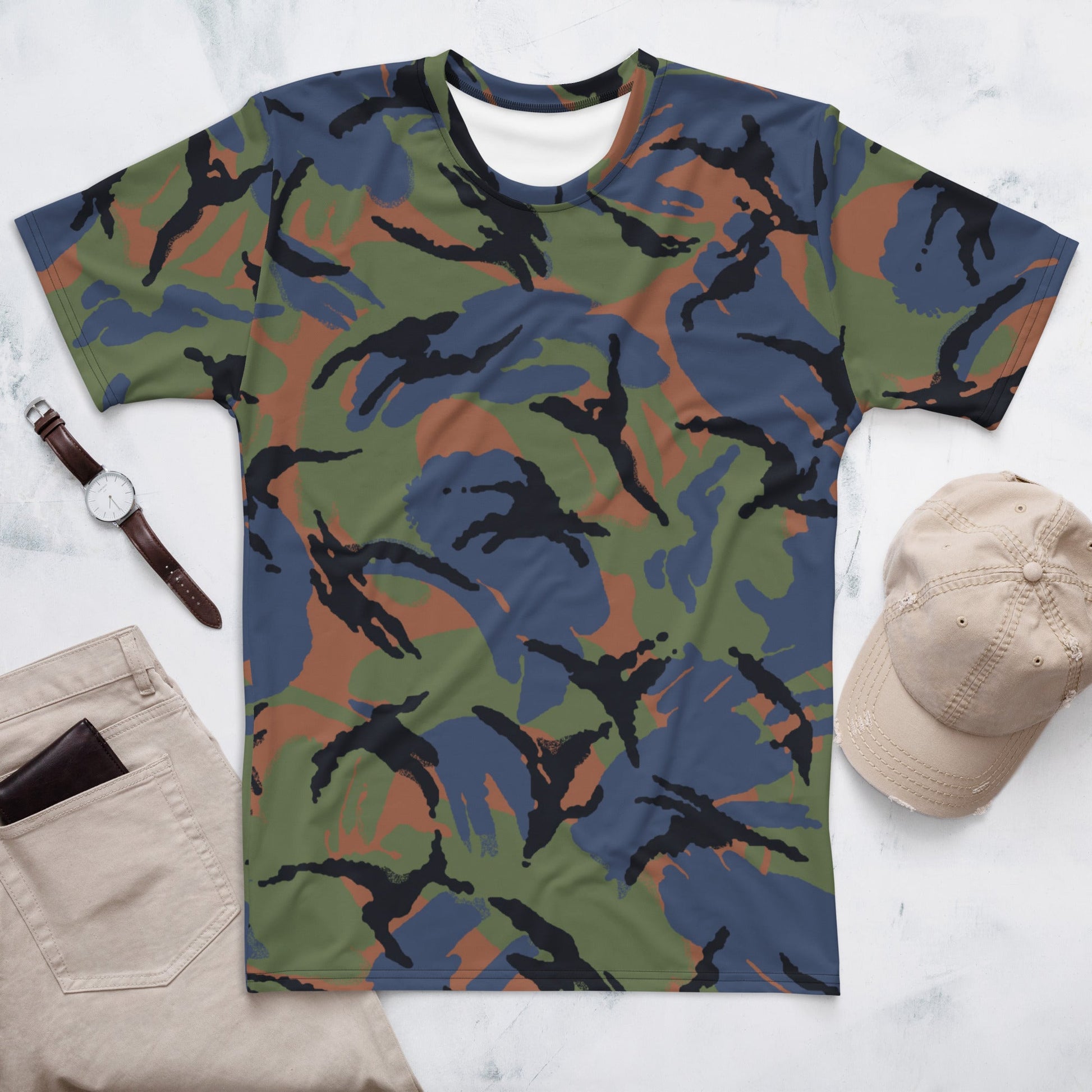 Kenyan DPM Air Force CAMO Mens t shirt XS T Shirts