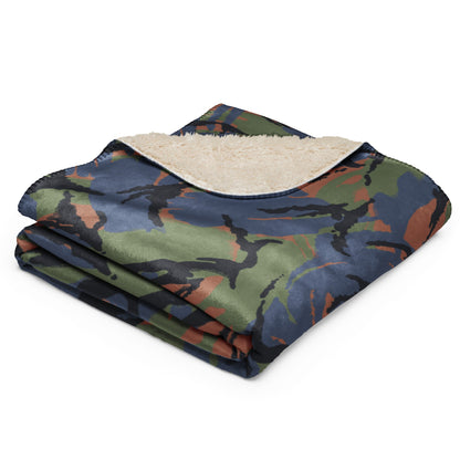 Kenyan DPM Air Force CAMO Sherpa blanket - Blankets