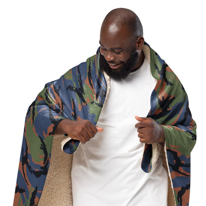 Kenyan DPM Air Force CAMO Sherpa blanket - Blankets