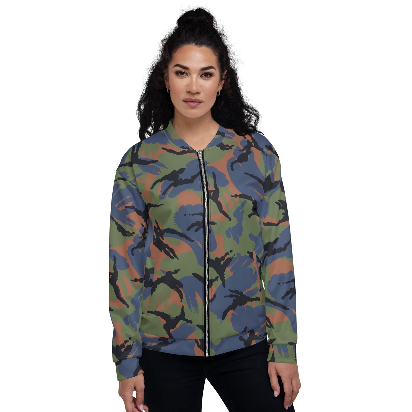 Kenyan DPM Air Force CAMO Unisex Bomber Jacket - Jackets