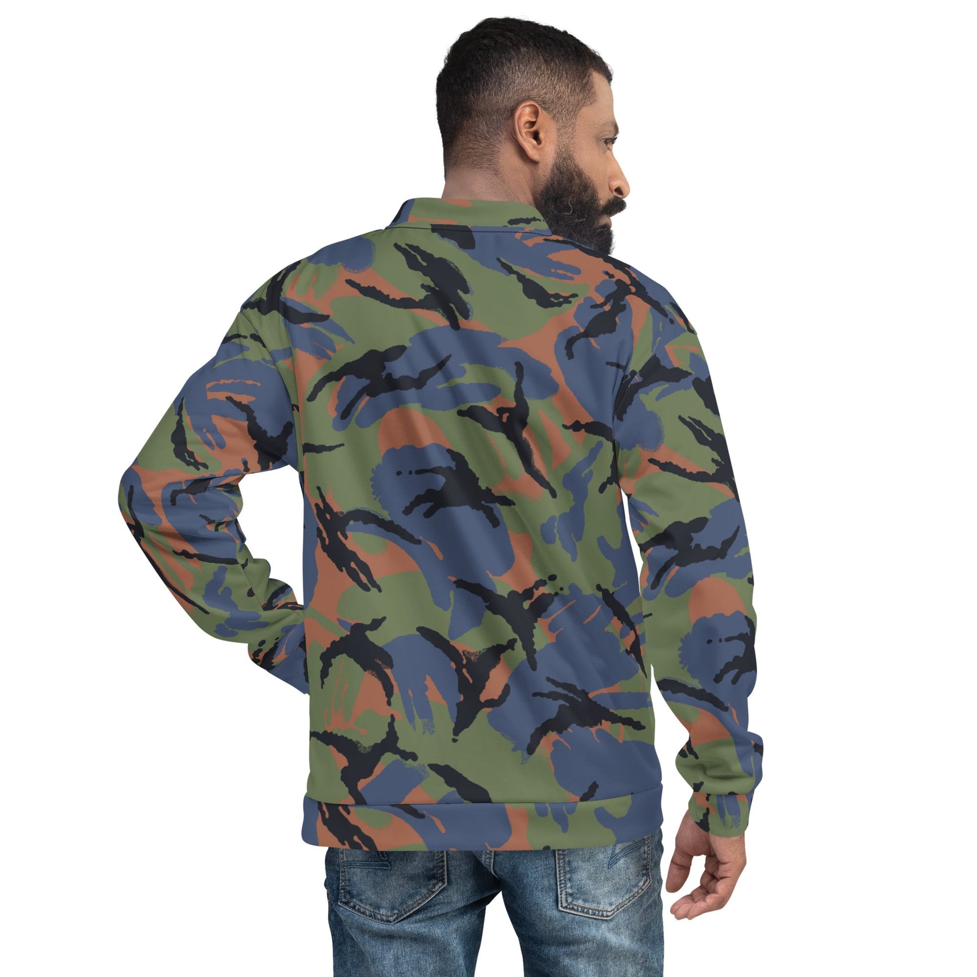 Kenyan DPM Air Force CAMO Unisex Bomber Jacket - Jackets