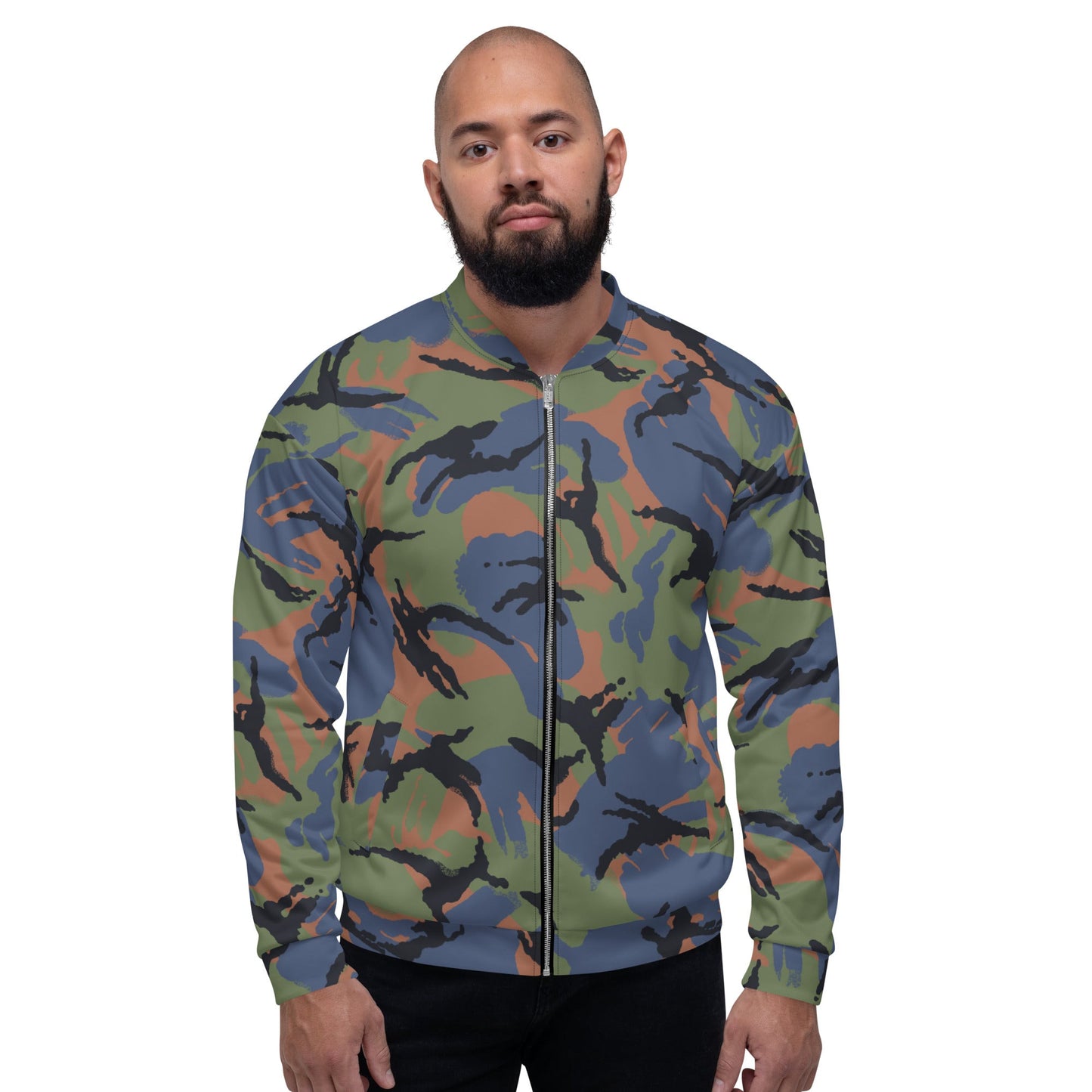 Kenyan DPM Air Force CAMO Unisex Bomber Jacket - Jackets