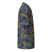 DPM Kenyan Air Force CAMO Unisex Short-Sleeve Button Shirt - Button-Up