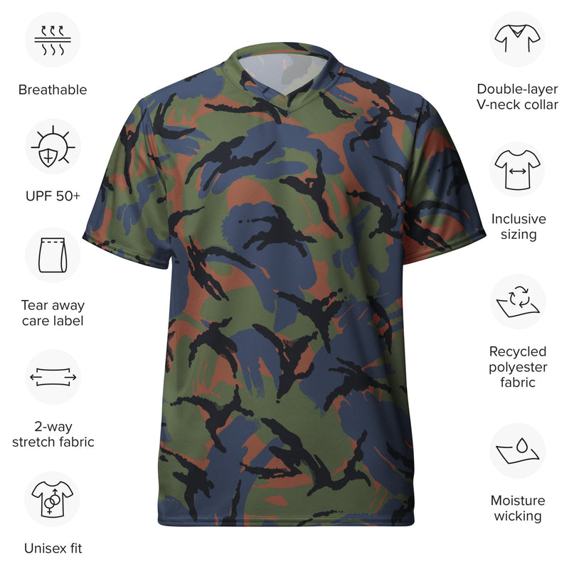 DPM Kenyan Air Force CAMO Unisex Sports Jersey