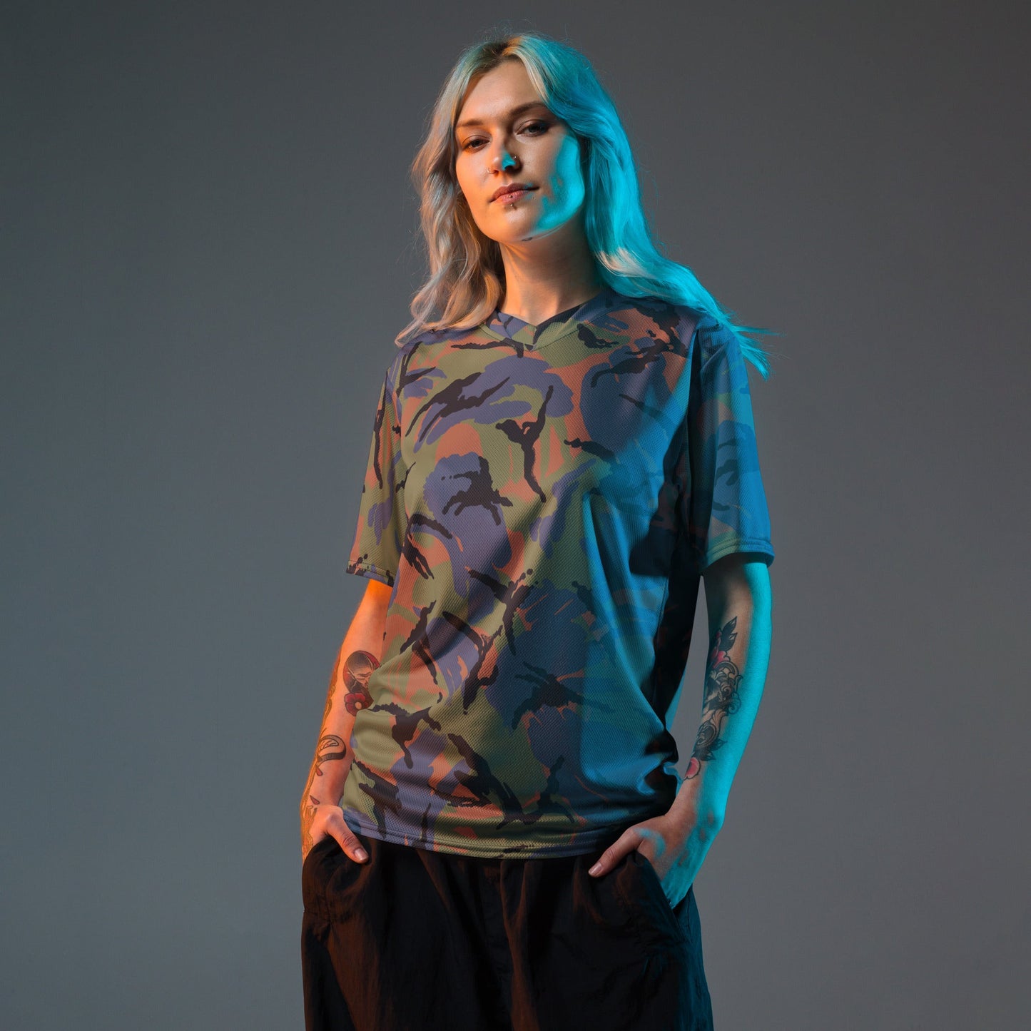 Kenyan DPM Air Force CAMO unisex sports jersey - Sports Jerseys