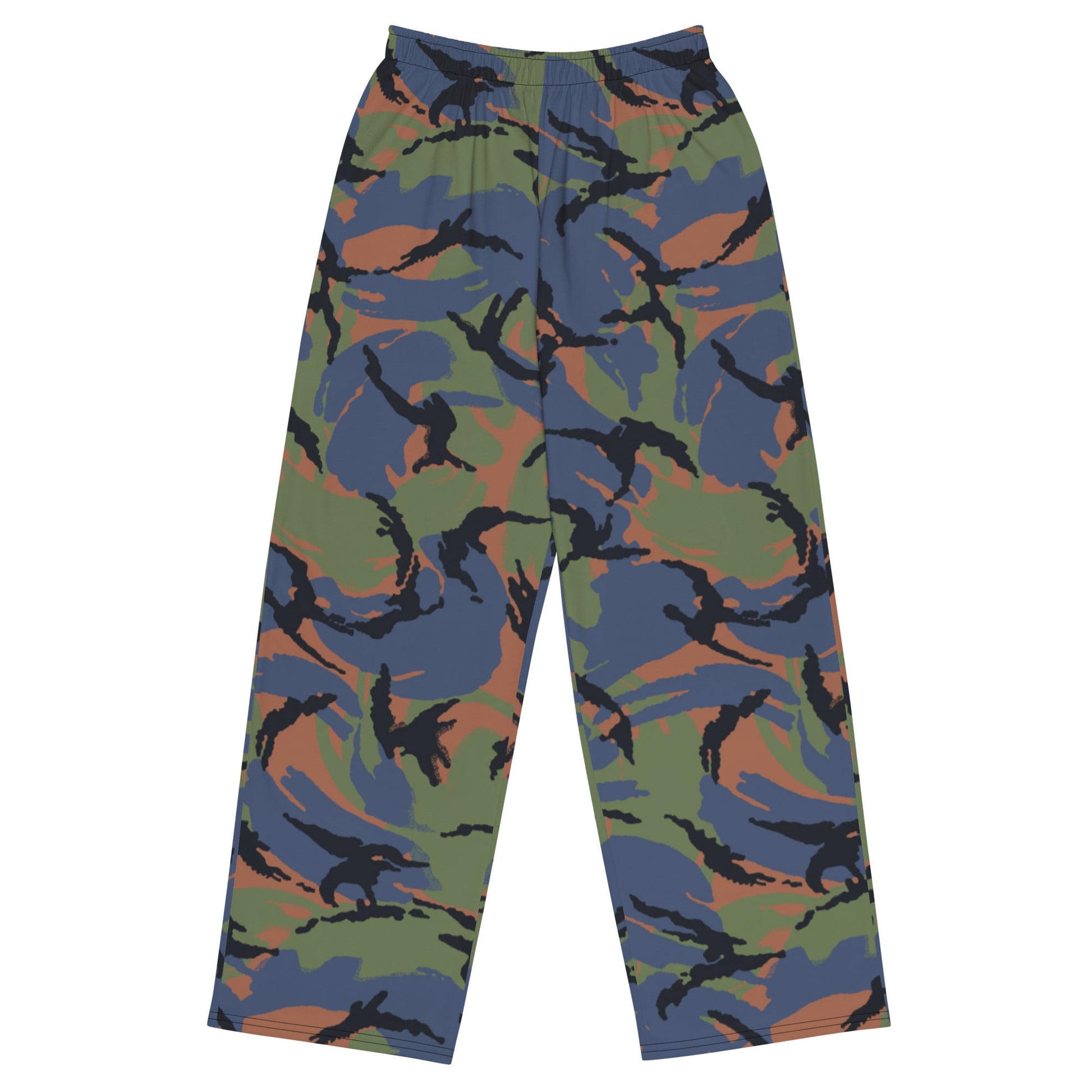 Kenyan DPM Air Force CAMO unisex wide-leg pants - 2XS - Wide-leg Pants