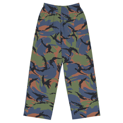 Kenyan DPM Air Force CAMO unisex wide-leg pants - 2XS - Wide-leg Pants