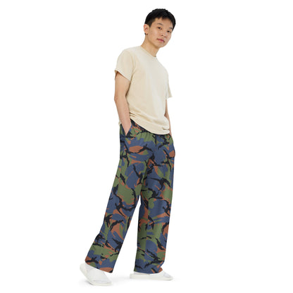 Kenyan DPM Air Force CAMO unisex wide-leg pants - Wide-leg Pants