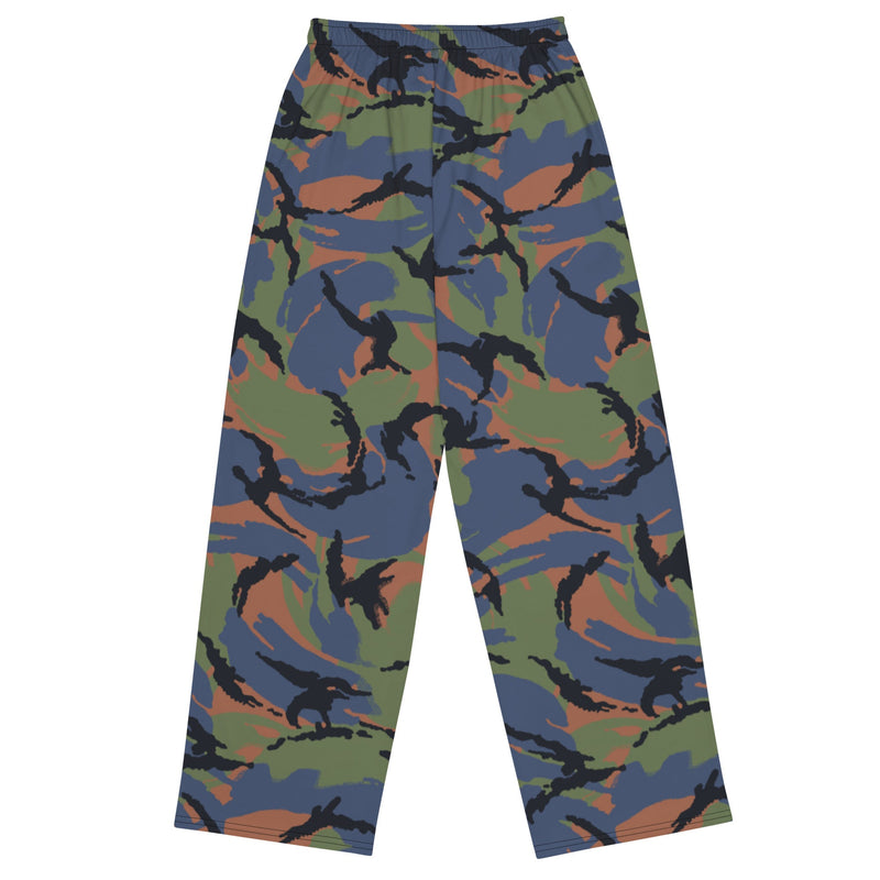DPM Kenyan Air Force CAMO Unisex Wide-Leg Leisure Pants - Pant