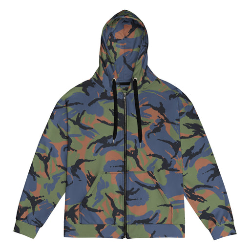 DPM Kenyan Air Force CAMO Unisex Zip Hoodie - 2XS
