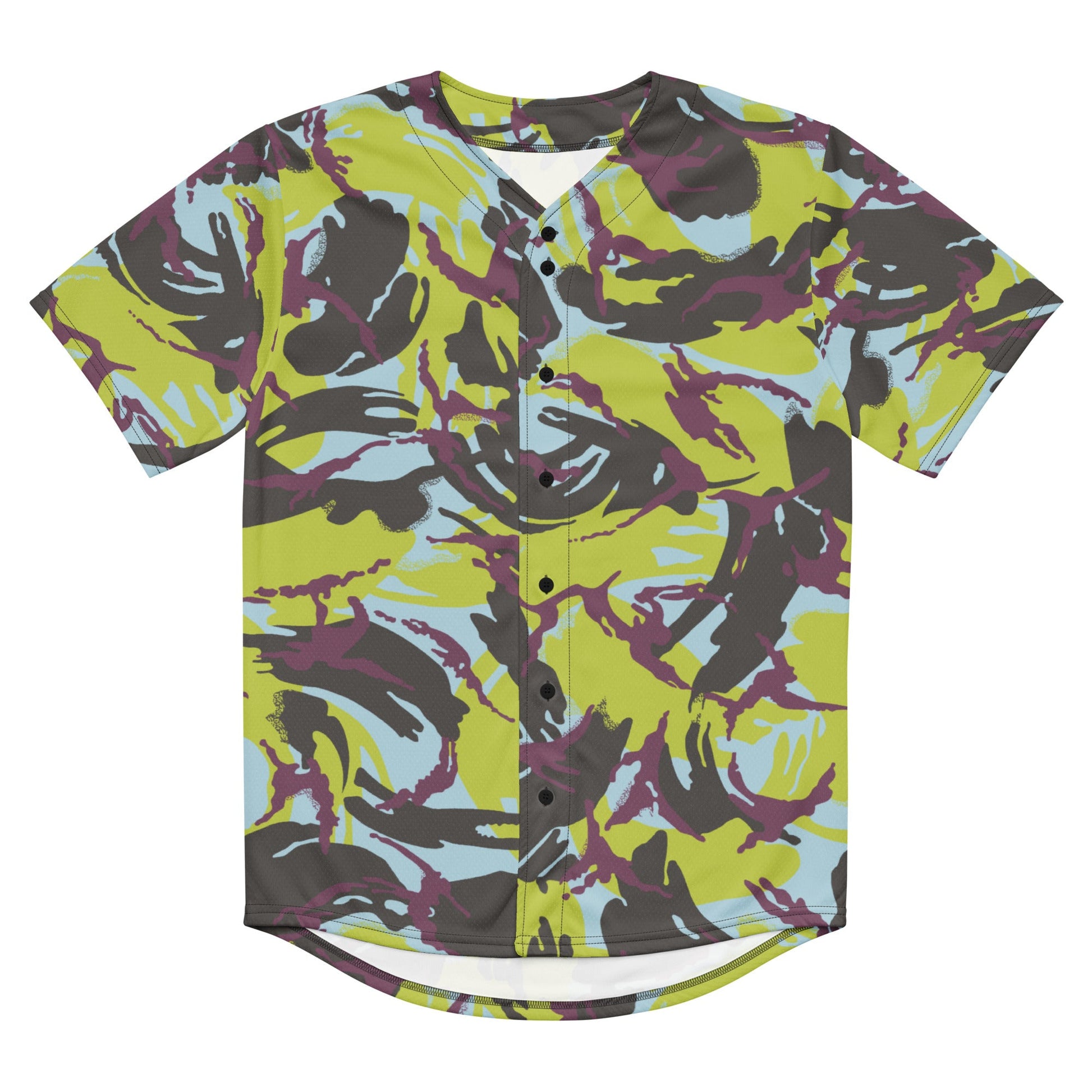 Kenyan DPM Navy CAMO baseball jersey - Baseball Jerseys