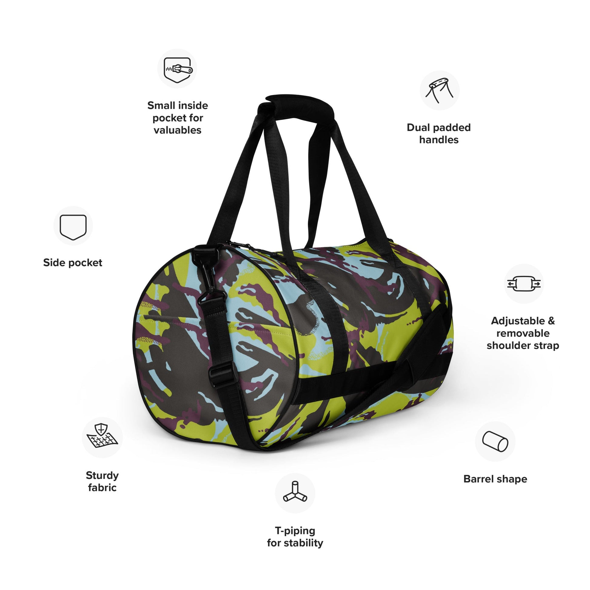 Kenyan DPM Navy CAMO gym bag - Gym Bags