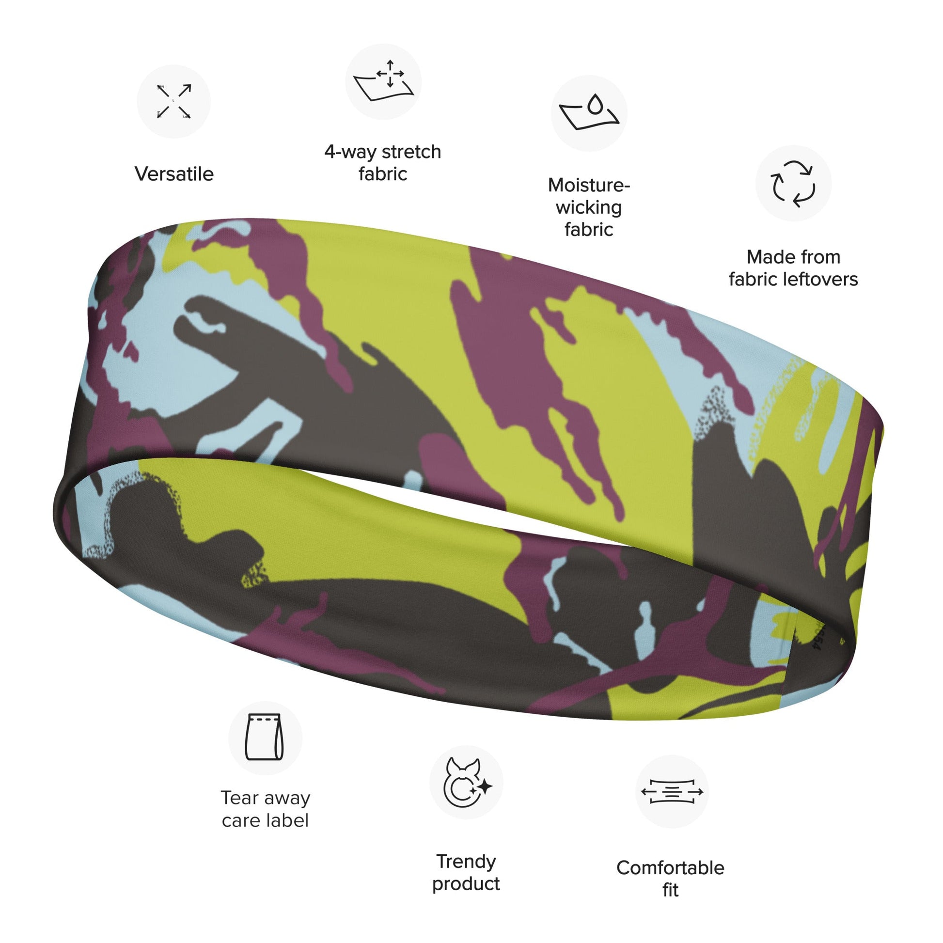 Kenyan DPM Navy CAMO Headband - M - Headbands