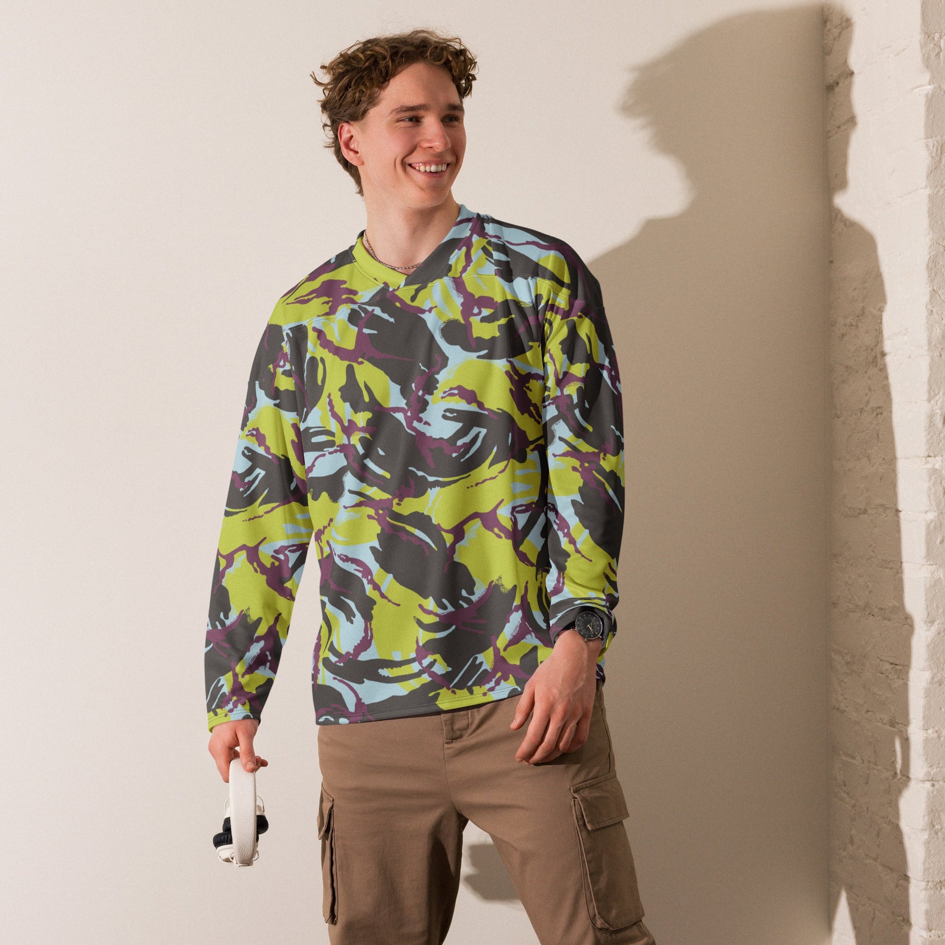 Kenyan DPM Navy CAMO hockey fan jersey - Hockey Jerseys