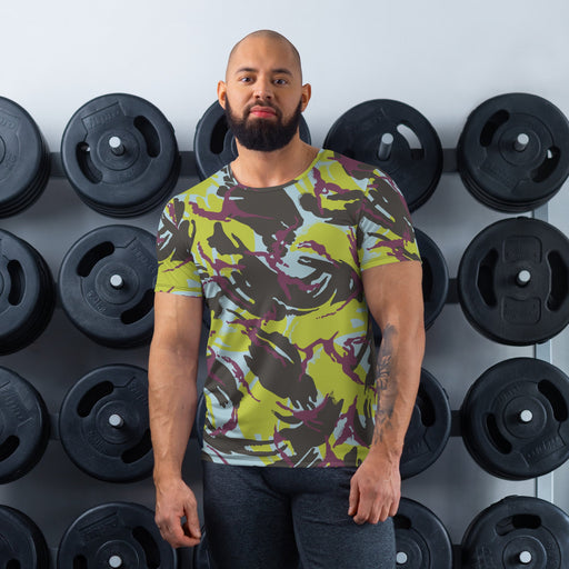 DPM Kenyan Naval CAMO Mens Athletic T-Shirt - XS - Shirt