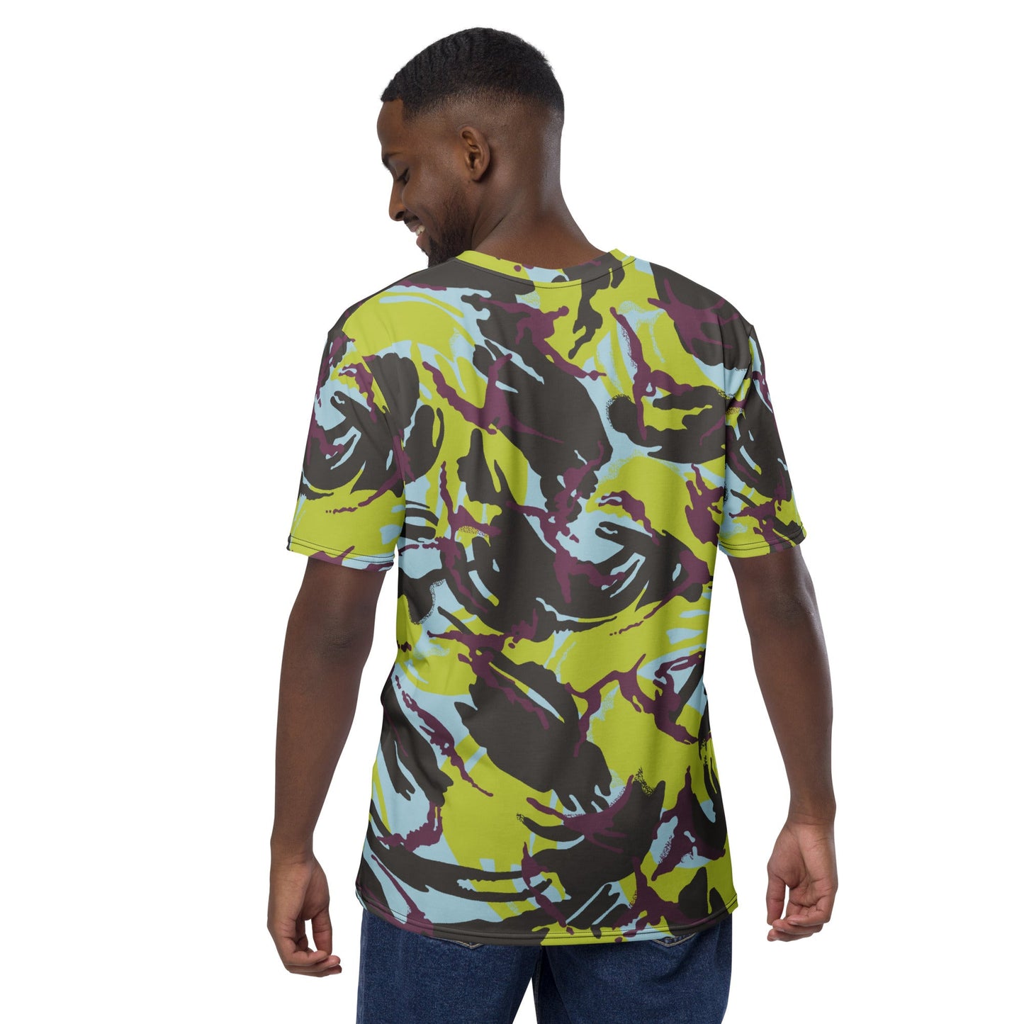 Kenyan DPM Navy CAMO Mens t-shirt - T-Shirts
