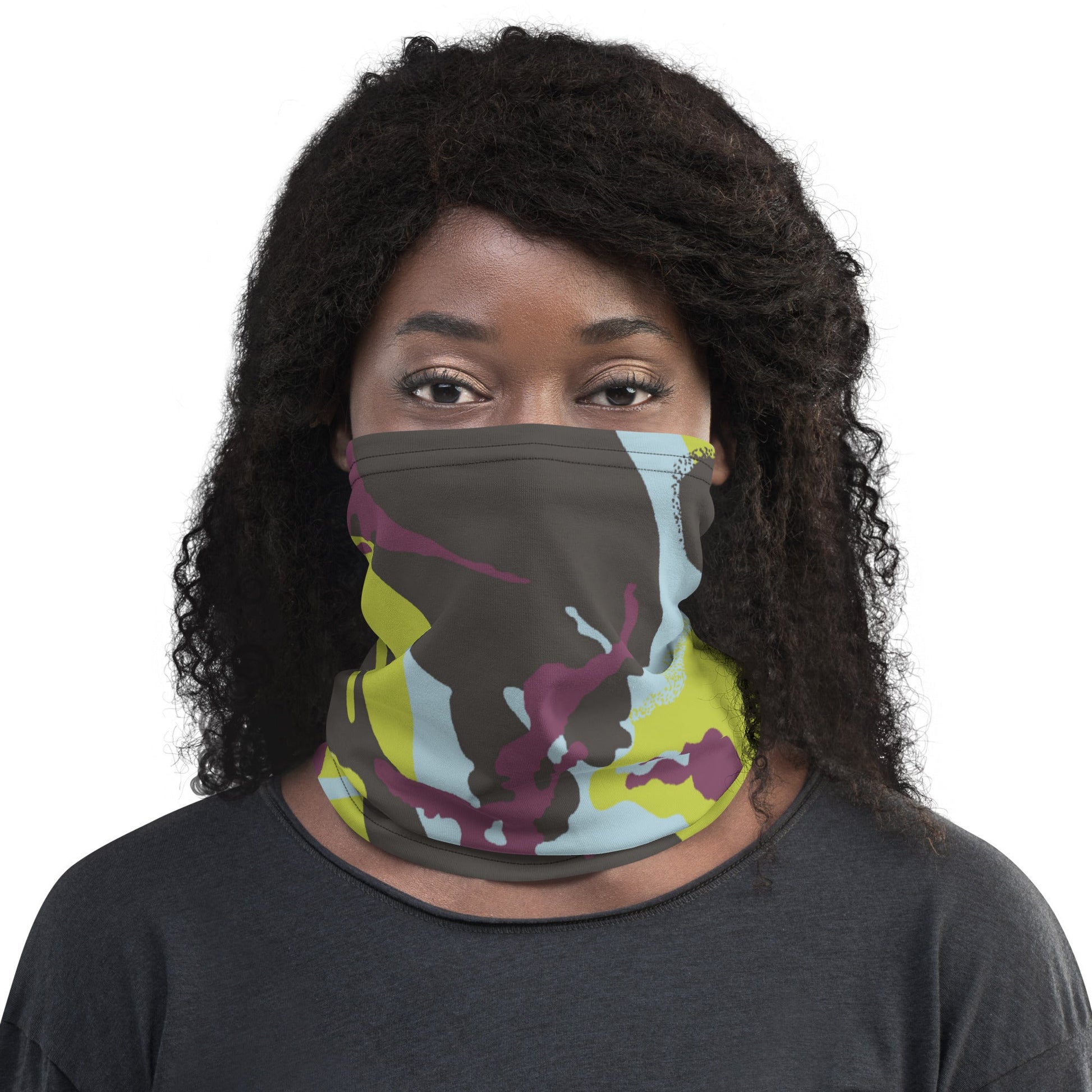 Kenyan DPM Navy CAMO Neck Gaiter - Gaiters