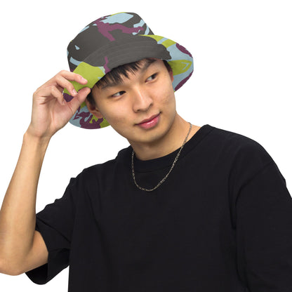 Kenyan DPM Navy CAMO Reversible bucket hat - Bucket Hats