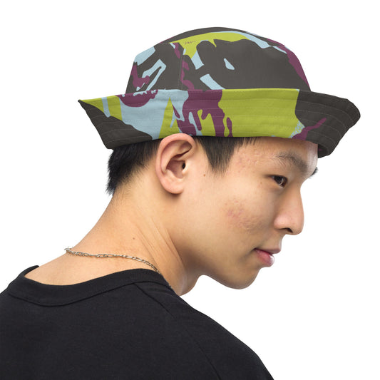 Kenyan DPM Navy CAMO Reversible bucket hat - Bucket Hats