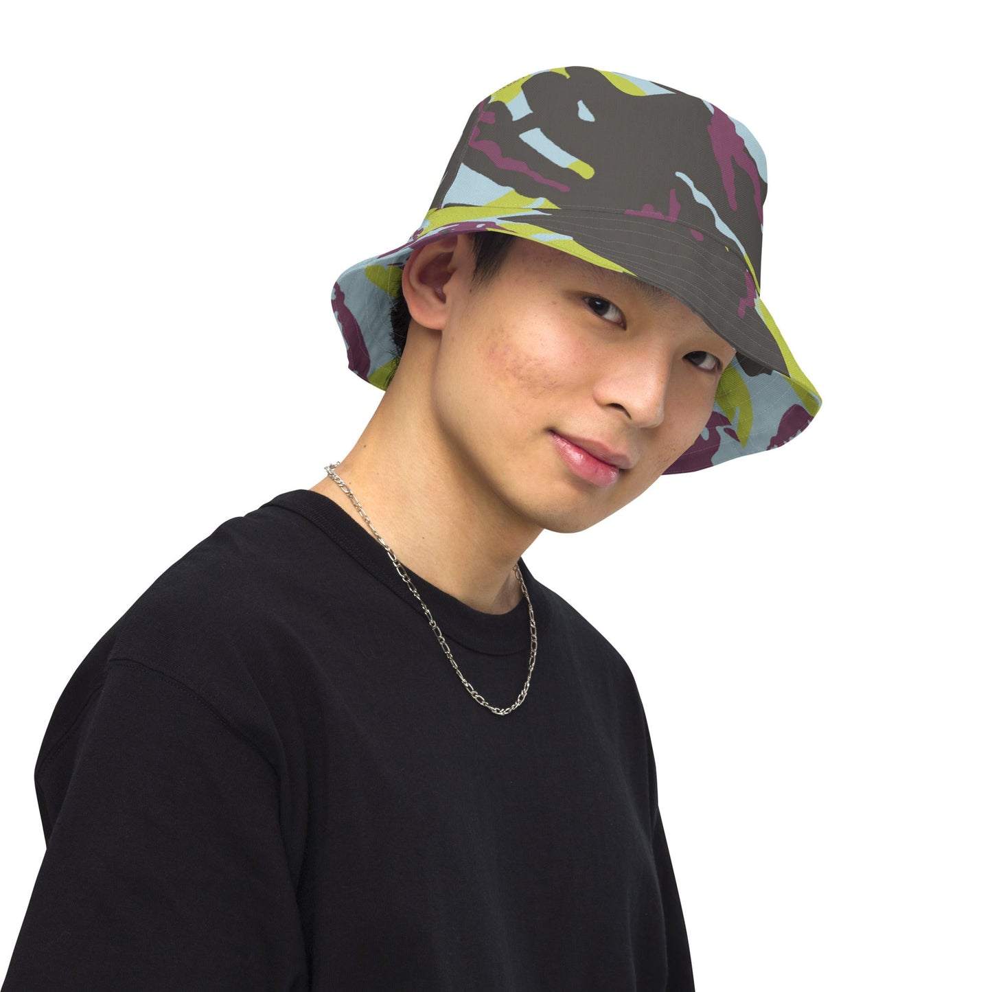 Kenyan DPM Navy CAMO Reversible bucket hat - Bucket Hats