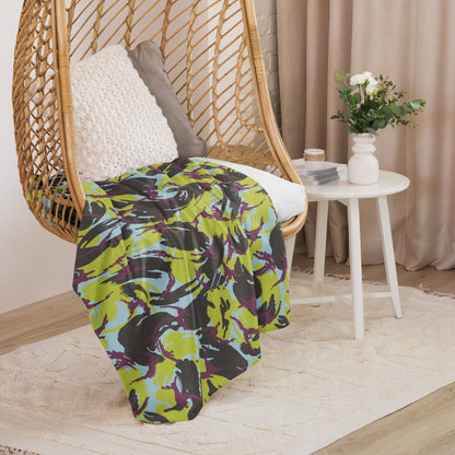 Kenyan DPM Navy CAMO Sherpa blanket - Blankets