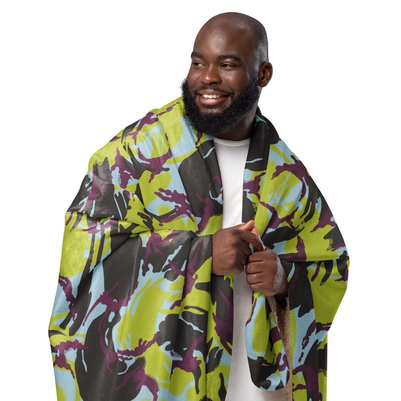 DPM Kenyan Naval CAMO Sherpa Blanket
