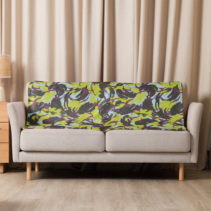 Kenyan DPM Navy CAMO Sherpa blanket - Blankets