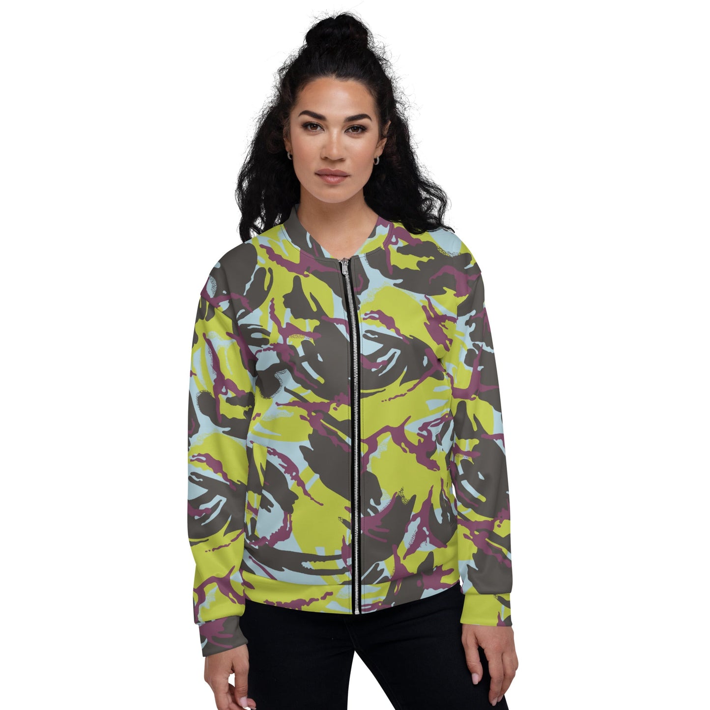 Kenyan DPM Navy CAMO Unisex Bomber Jacket - Jackets