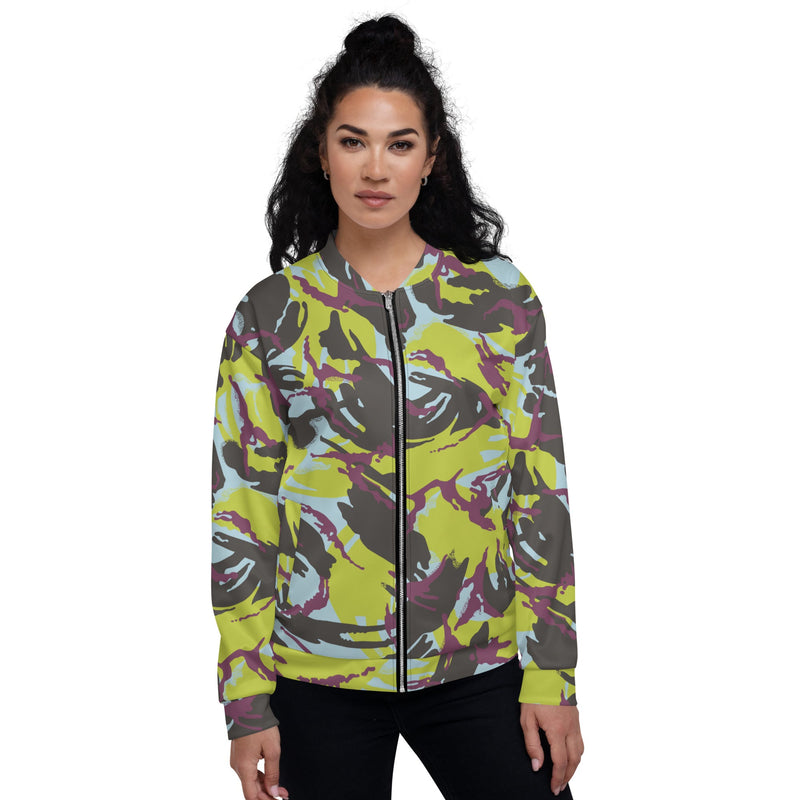 DPM Kenyan Naval CAMO Unisex Bomber Jacket
