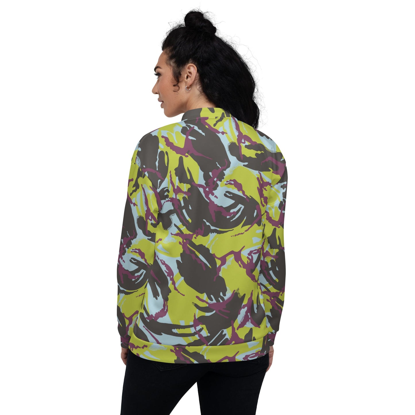 Kenyan DPM Navy CAMO Unisex Bomber Jacket - Jackets