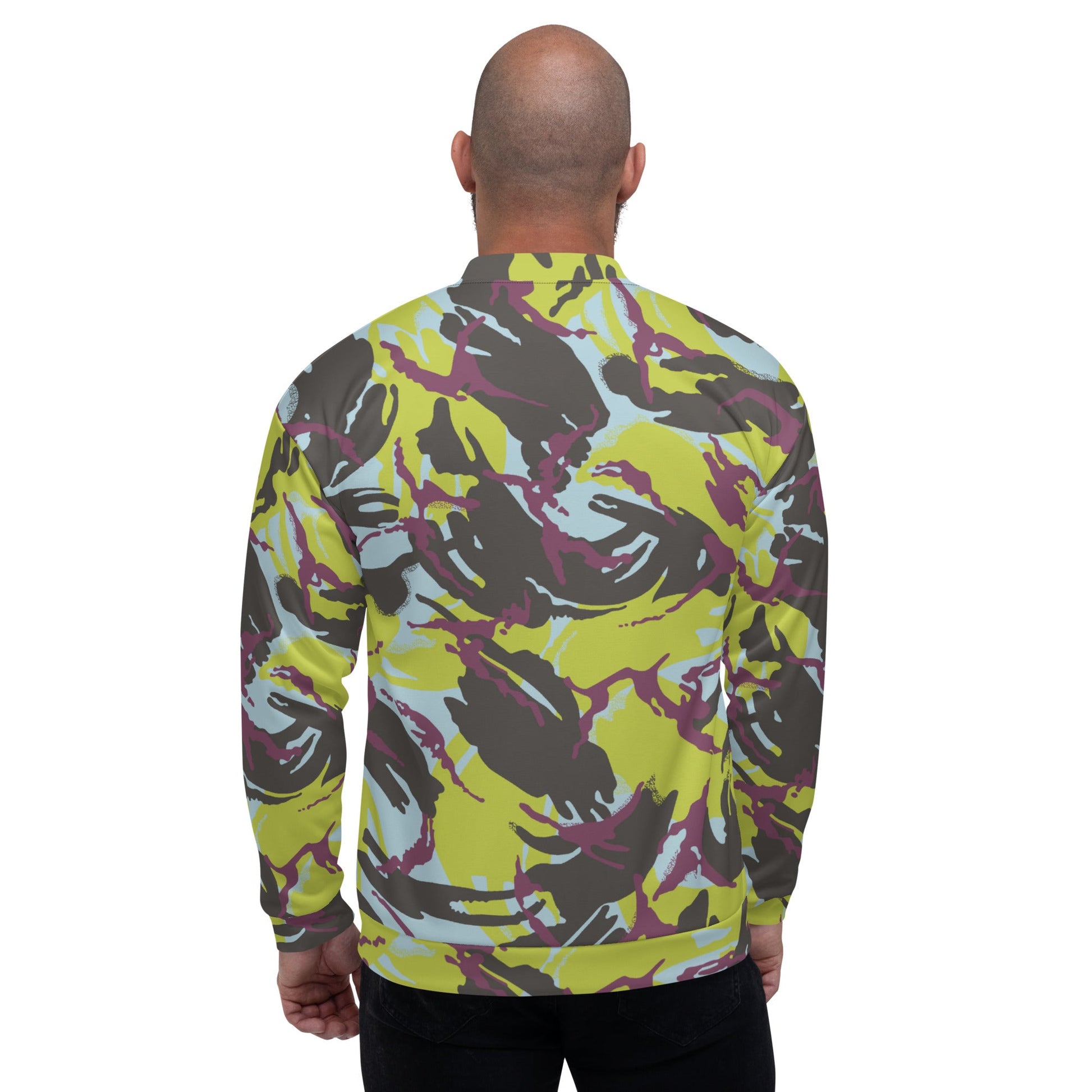 Kenyan DPM Navy CAMO Unisex Bomber Jacket - Jackets
