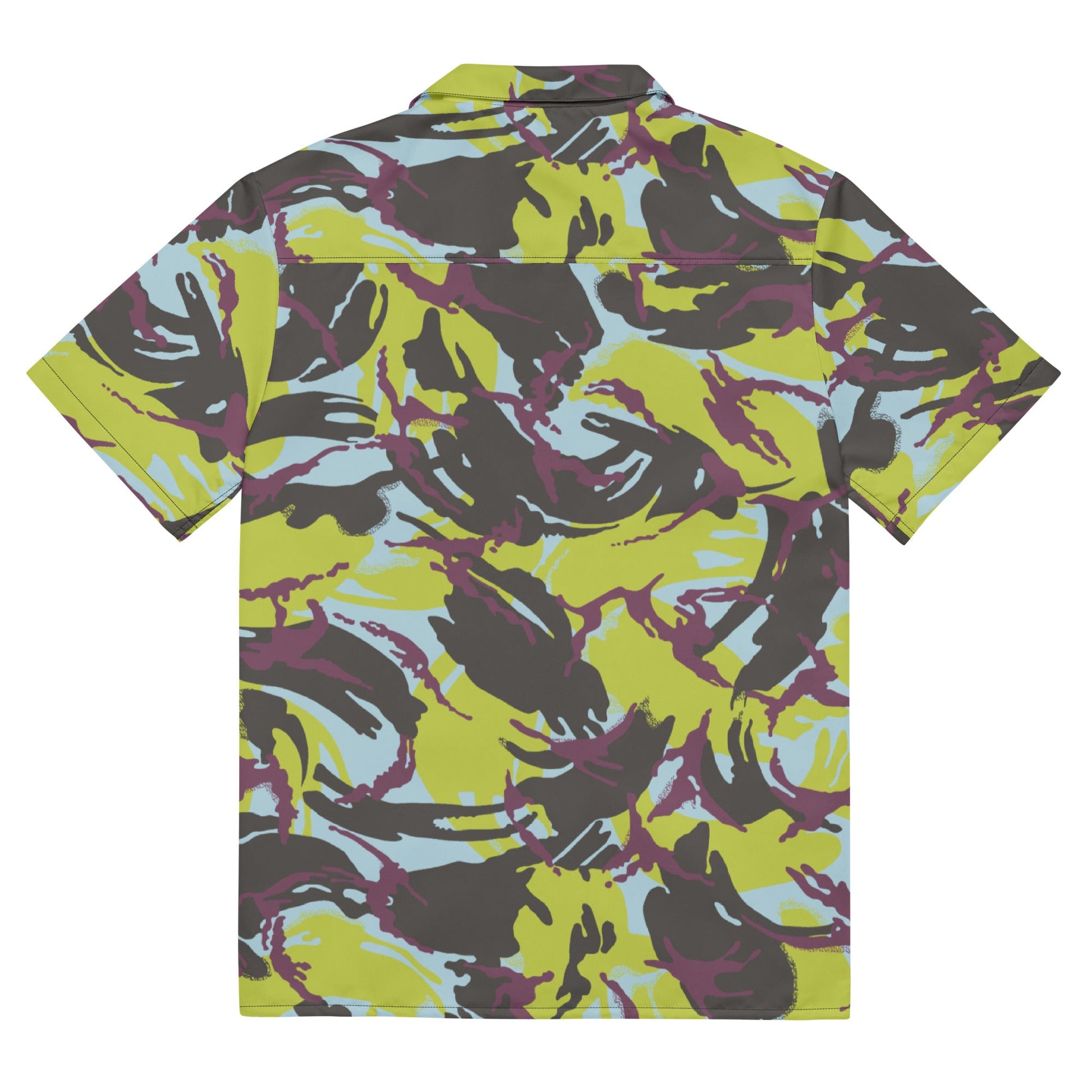 Kenyan DPM Navy CAMO Unisex button shirt - Button Shirts