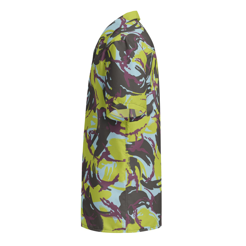 DPM Kenyan Naval CAMO Unisex Short-Sleeve Button Shirt - Button-Up