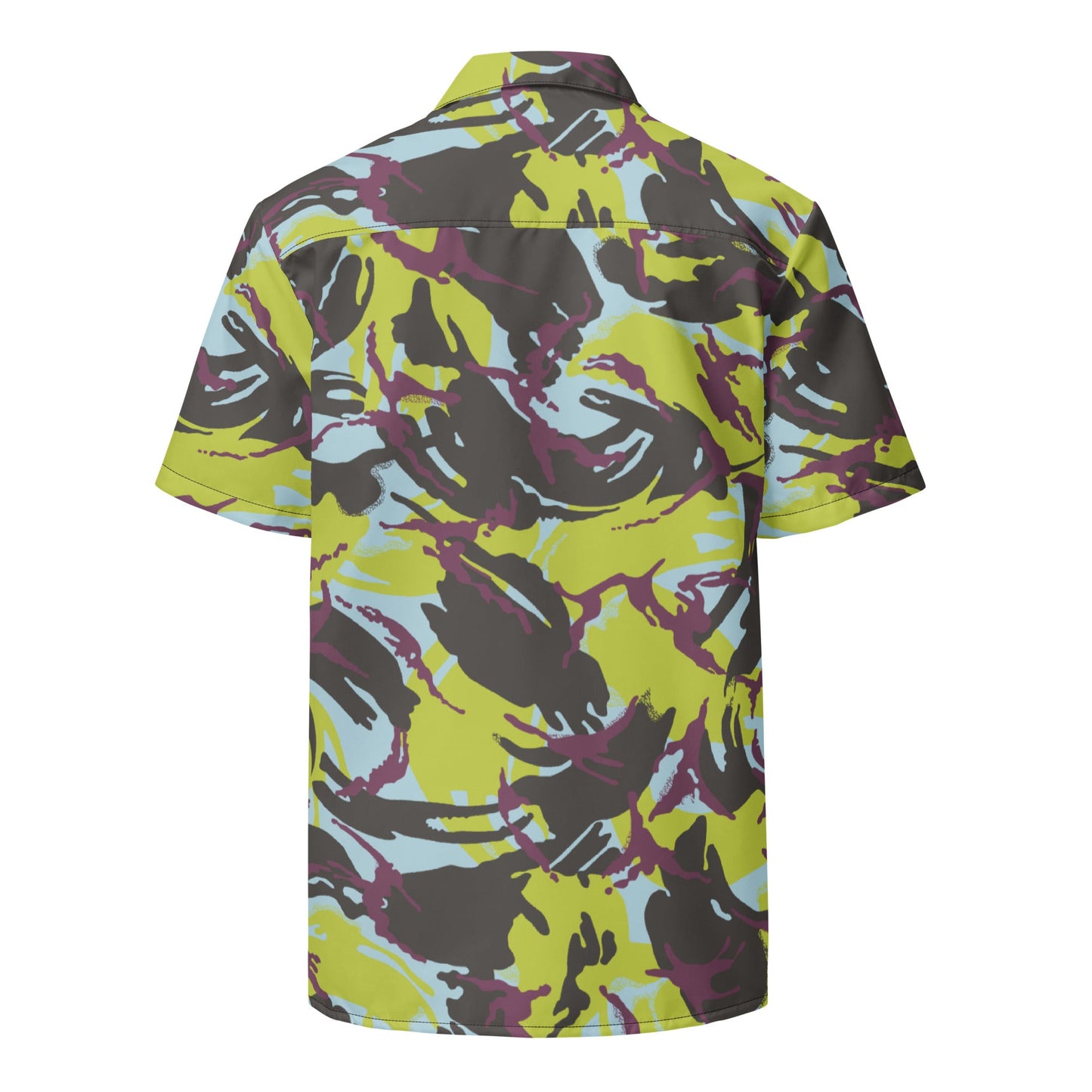 Kenyan DPM Navy CAMO Unisex button shirt - Button Shirts