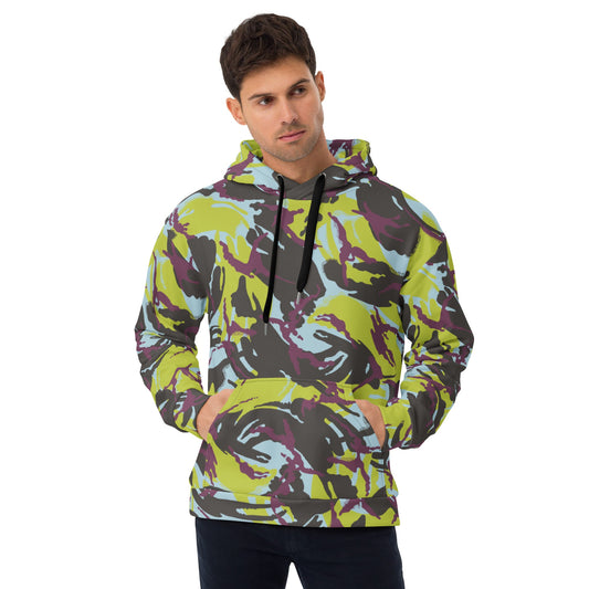 Kenyan DPM Navy CAMO Unisex Hoodie - 2XS - Hoodies