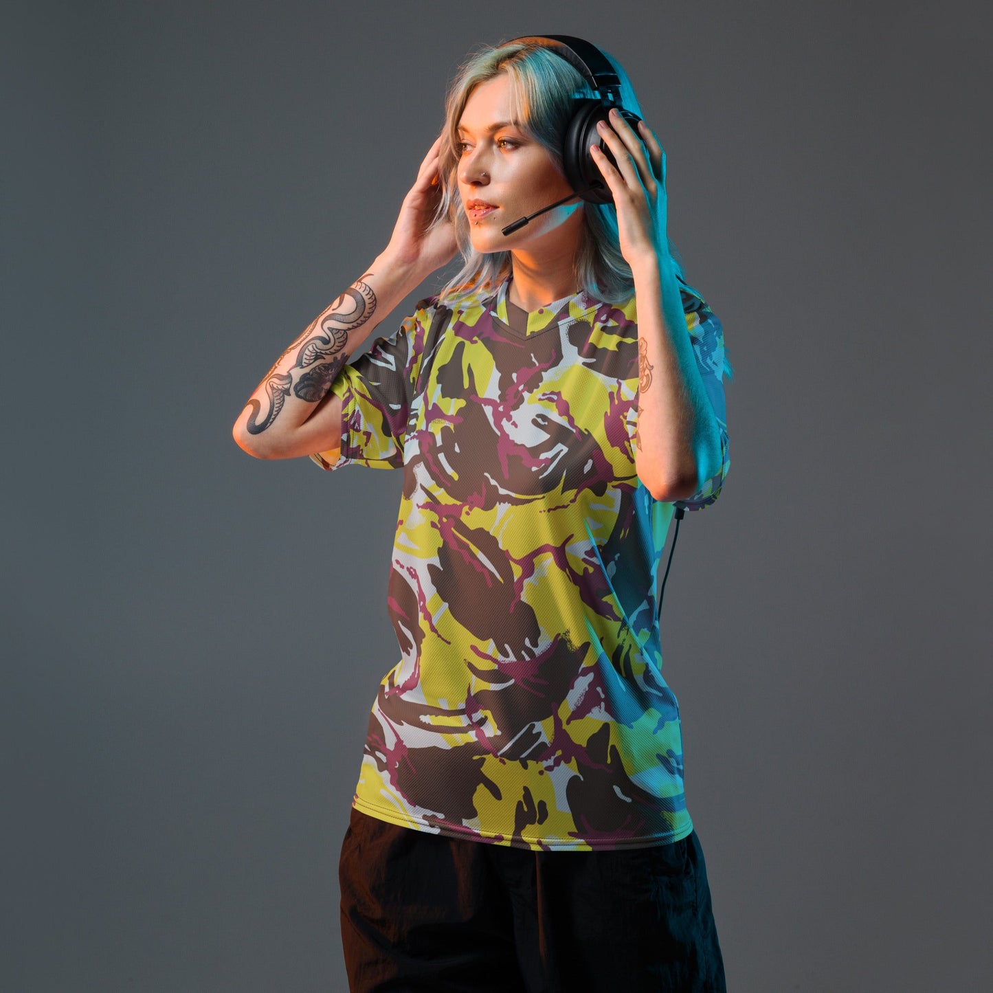 Kenyan DPM Navy CAMO unisex sports jersey - Sports Jerseys