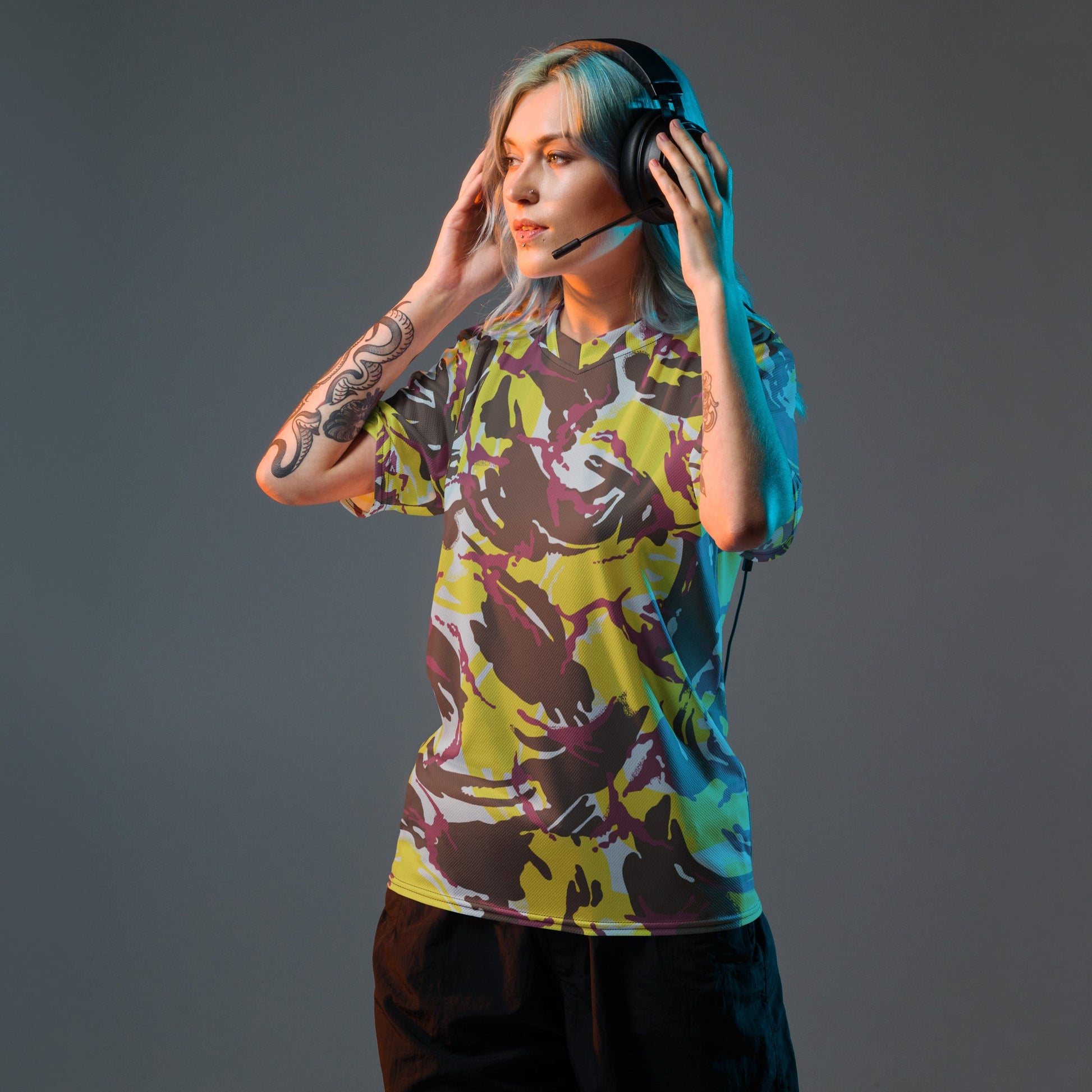 Kenyan DPM Navy CAMO unisex sports jersey - Sports Jerseys