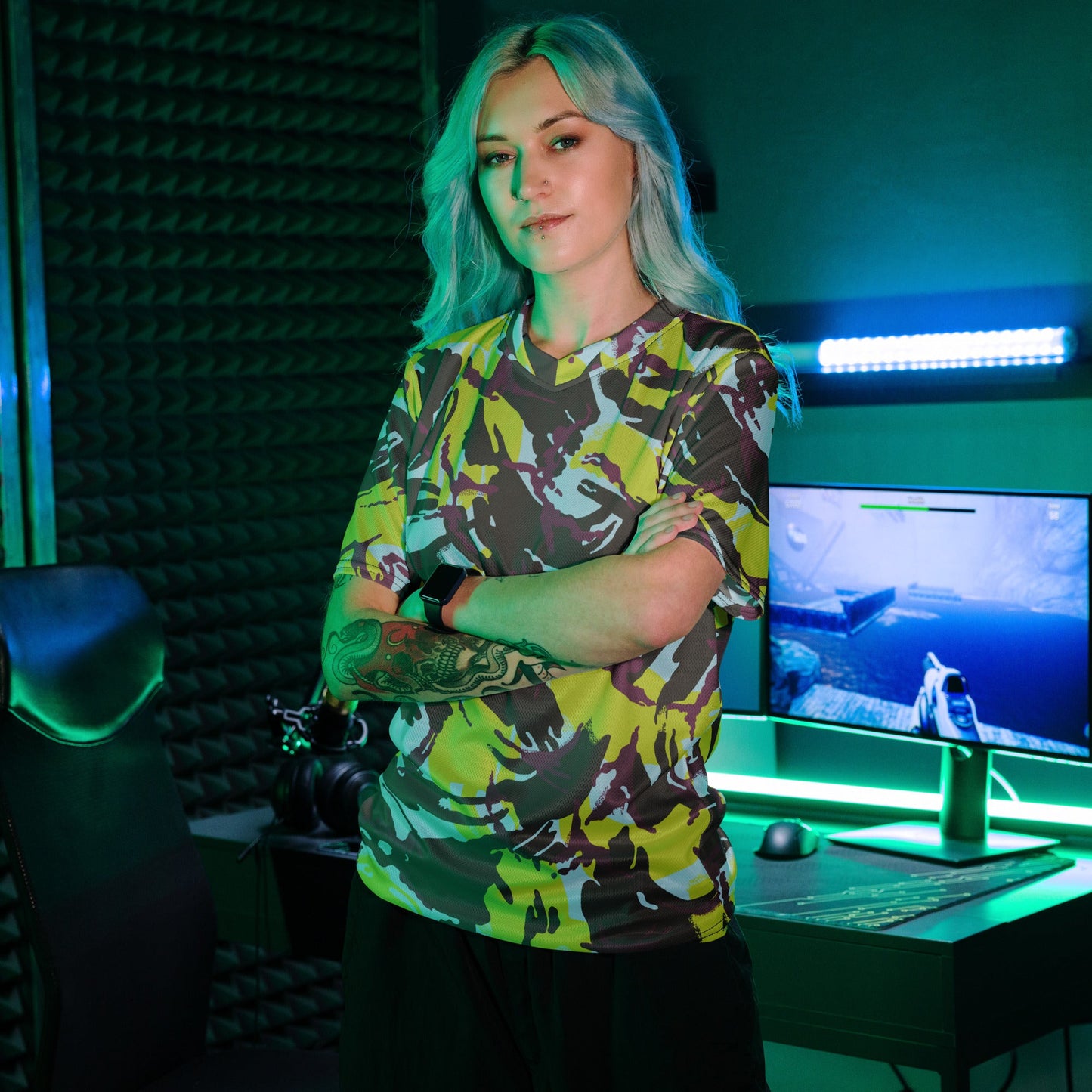 Kenyan DPM Navy CAMO unisex sports jersey - Sports Jerseys