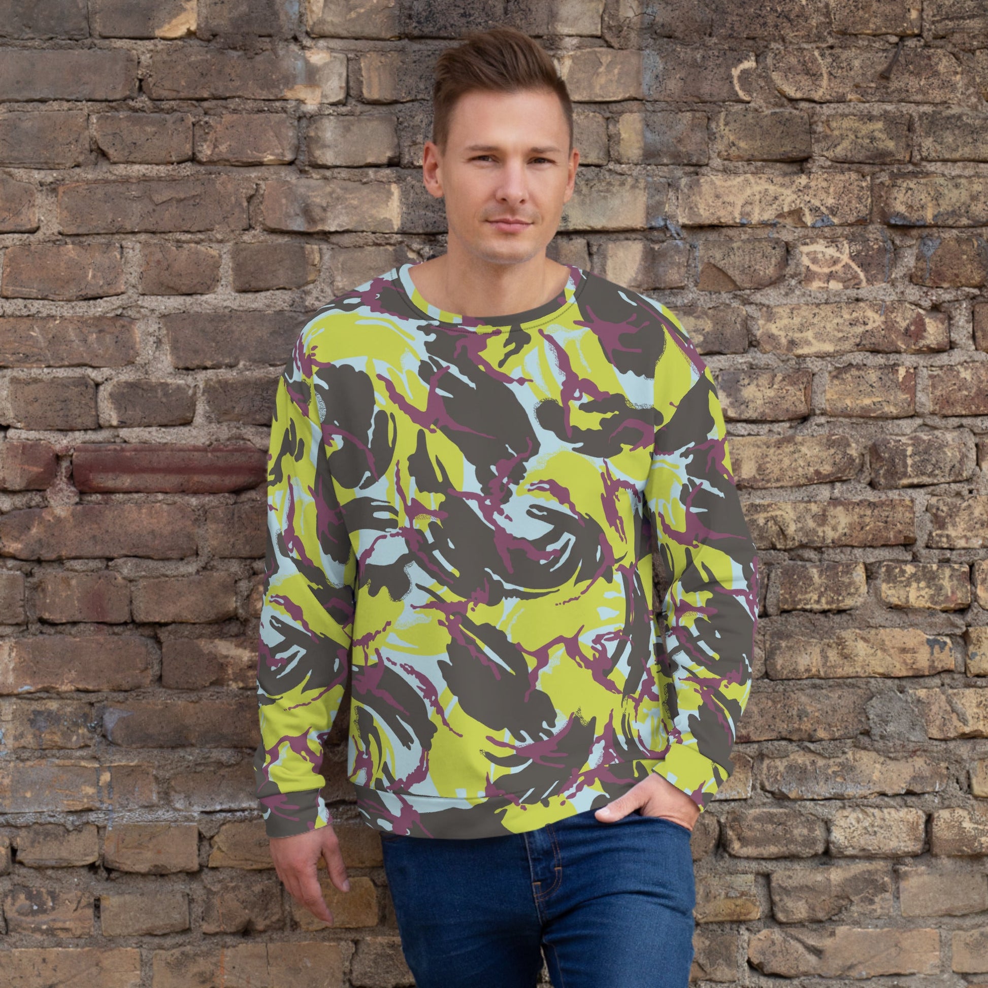 Kenyan DPM Navy CAMO Unisex Sweatshirt - 2XS - Sweatshirts