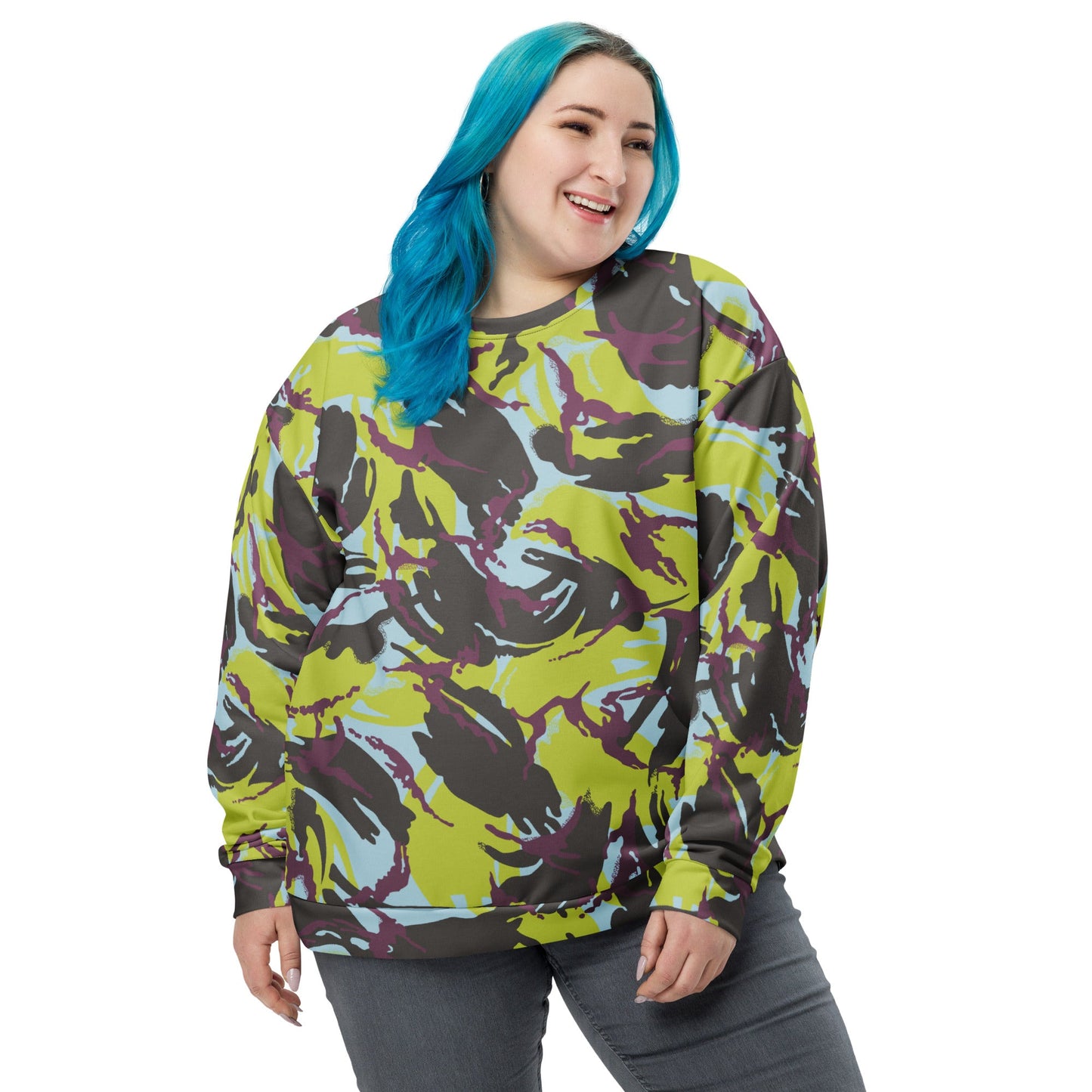 Kenyan DPM Navy CAMO Unisex Sweatshirt - Sweatshirts