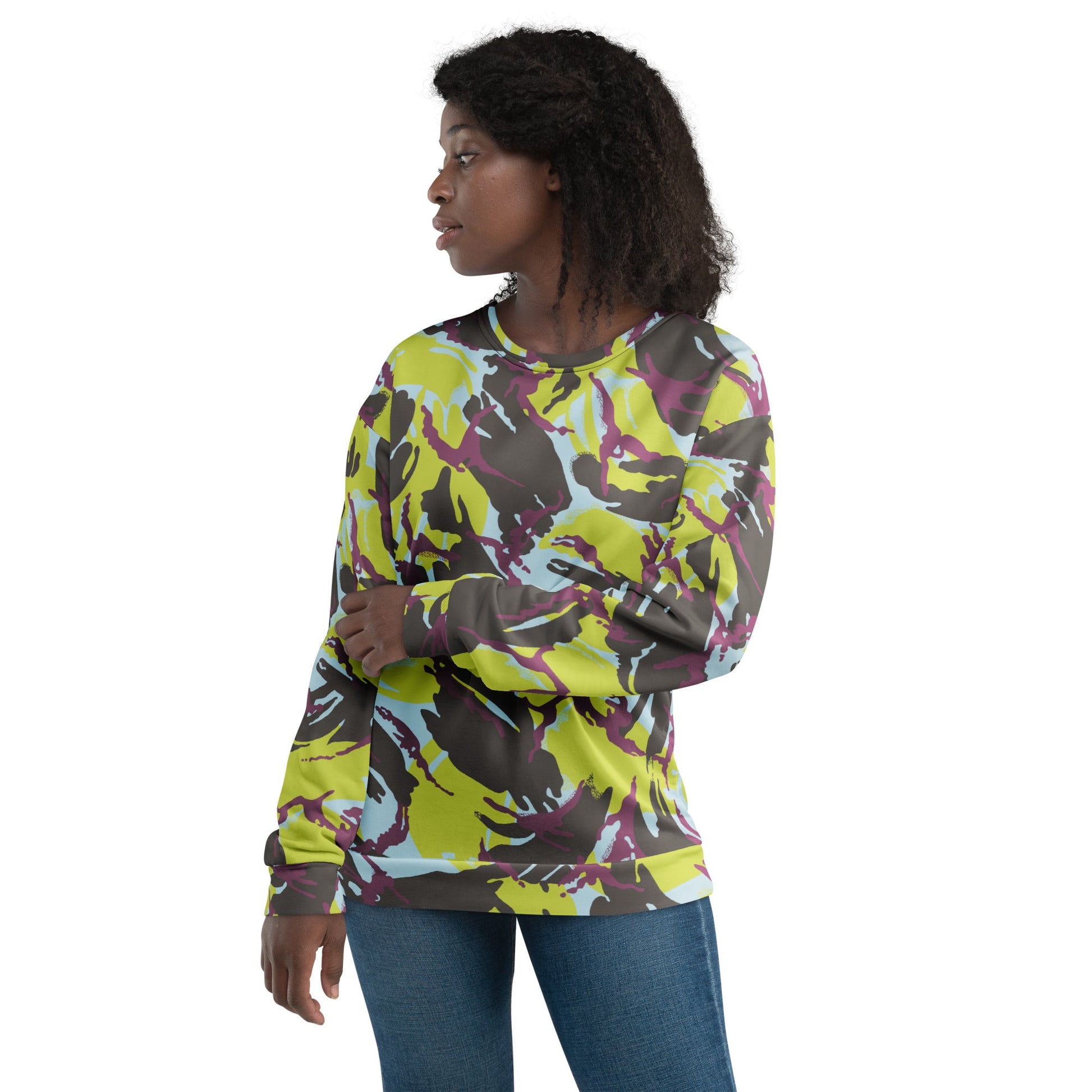 Kenyan DPM Navy CAMO Unisex Sweatshirt - Sweatshirts