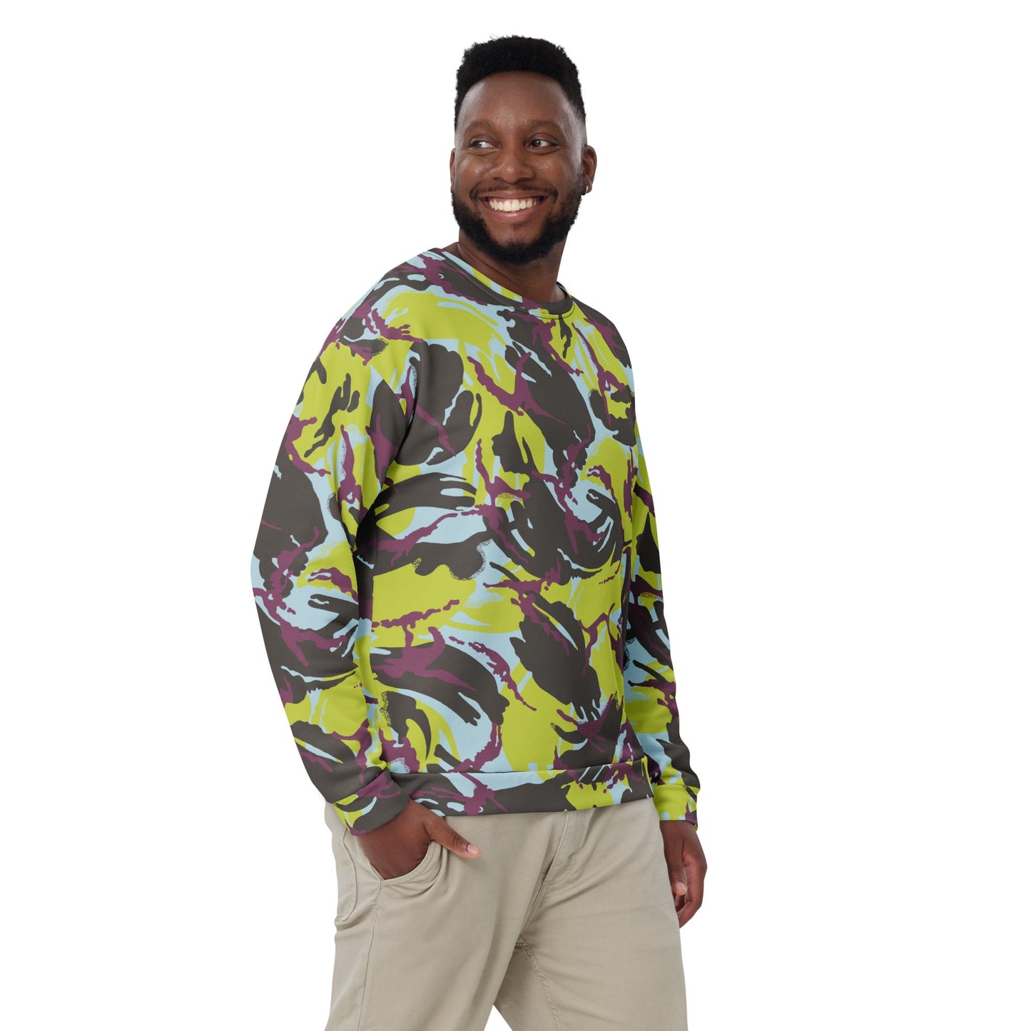 Kenyan DPM Navy CAMO Unisex Sweatshirt - Sweatshirts