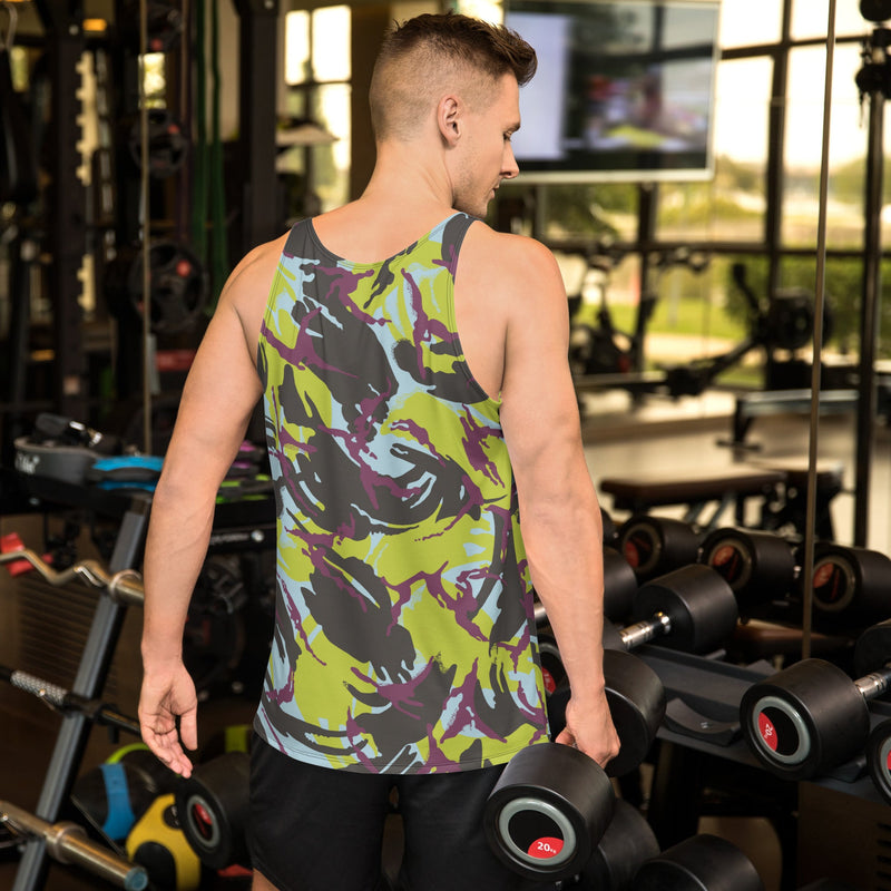 DPM Kenyan Naval CAMO Unisex Tank Top - Shirt
