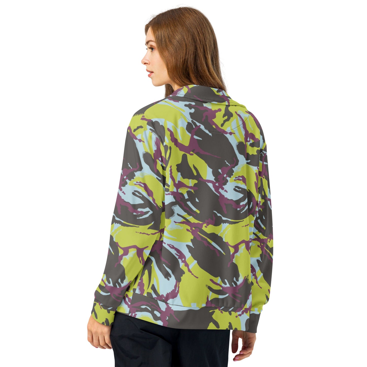 Kenyan DPM Navy CAMO Unisex track jacket - Track Jackets