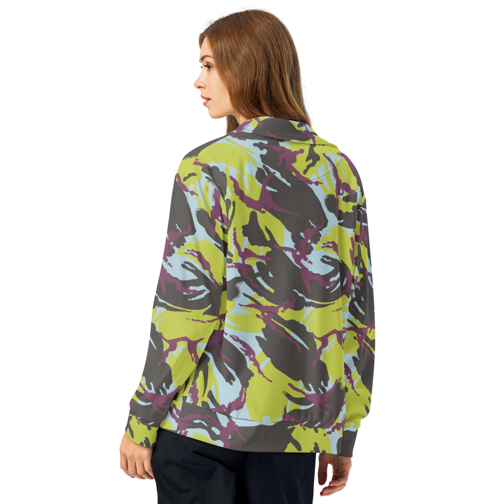 Kenyan DPM Navy CAMO Unisex track jacket - Track Jackets