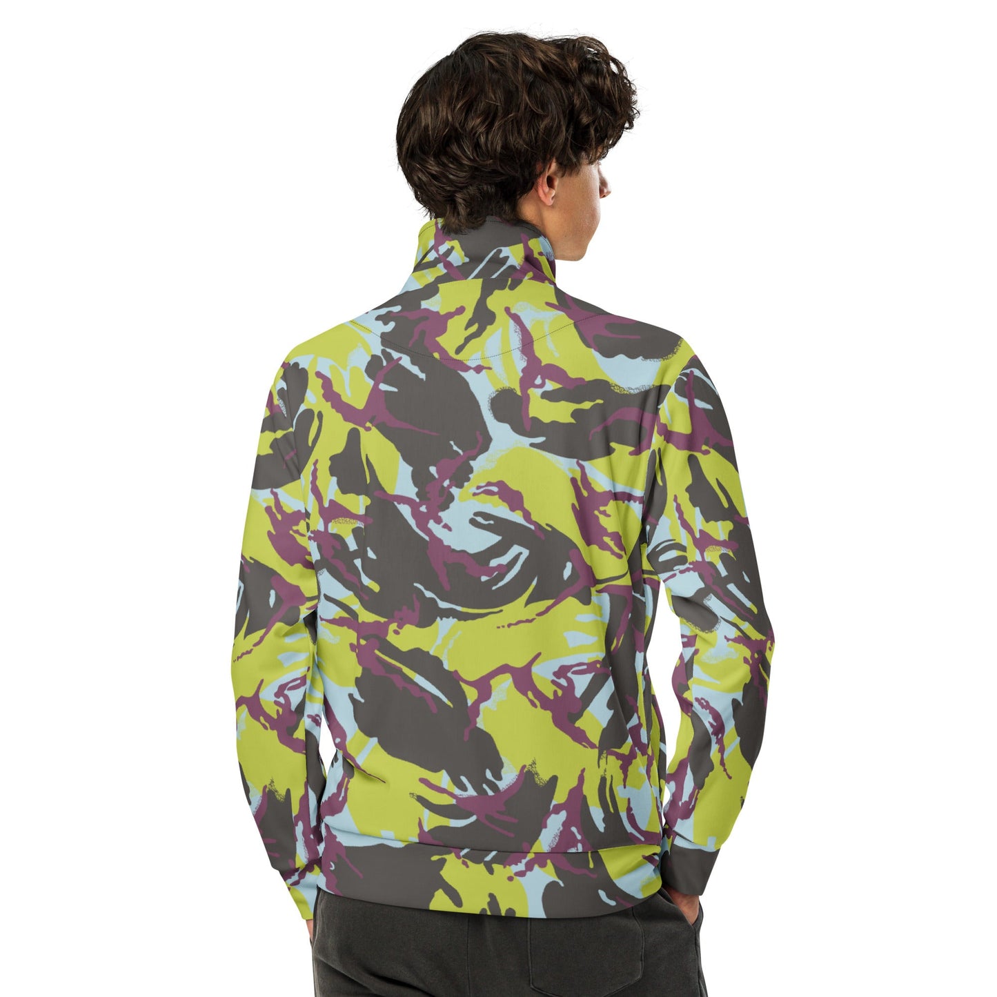 Kenyan DPM Navy CAMO Unisex track jacket - Track Jackets
