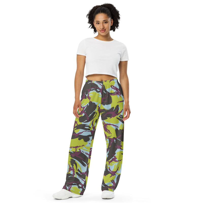 DPM Kenyan Naval CAMO Unisex Wide-Leg Leisure Pants - Pant