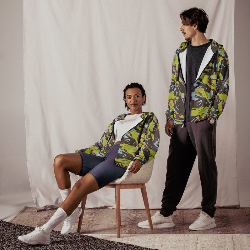 DPM Kenyan Naval CAMO Unisex Zip Hoodie